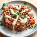 Fricandeau met tonijnsalade en citroenmayonaise