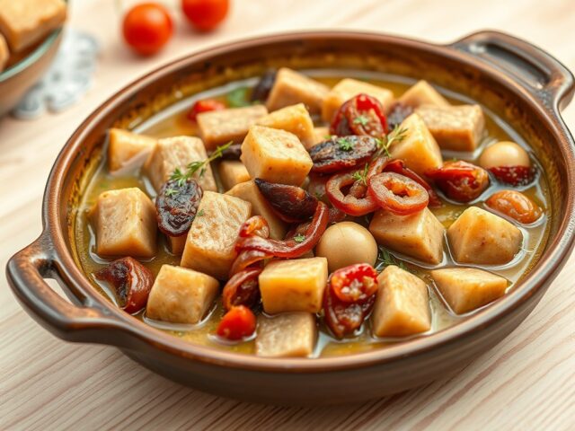 fricassee van kalfsvlees