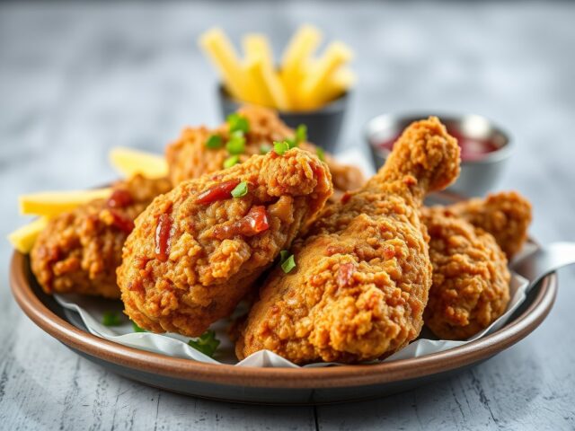 Fried chicken american style