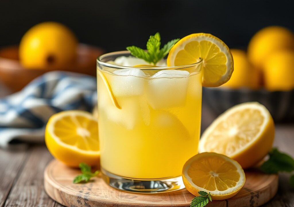 Frisse limonade — AI-gegenereerde illustratie