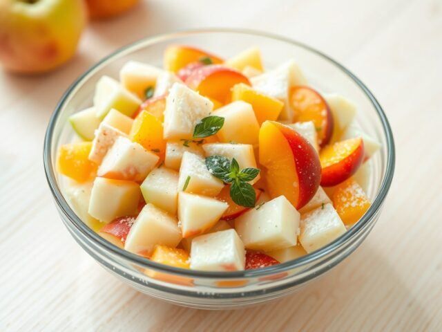Frisse yoghurt- fruitsalade