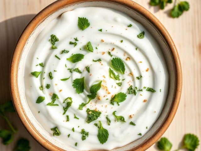 frisse yoghurtsalade:raita