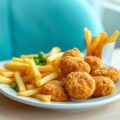 Frituur menu-tje voor kinderen