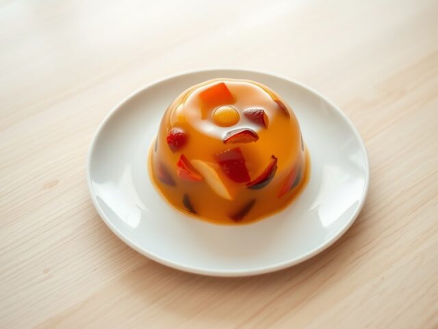 Fruit in Gelei Pudding