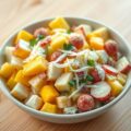 Fruit salade met bumbu soto