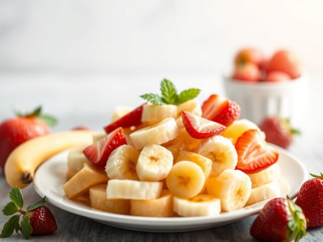 Fruitsalade van vers fruit