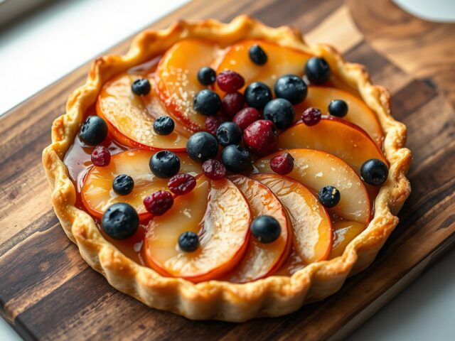 Fruittaart Ondersteboven