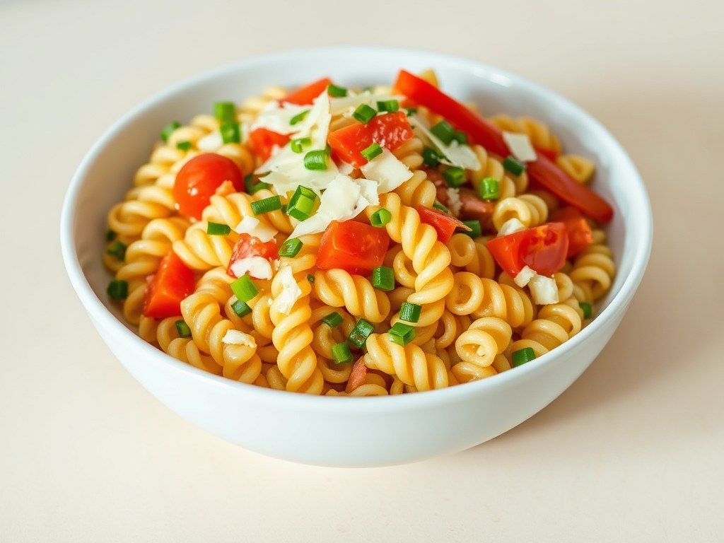 Fusilli, AI-gegenereerde illustratie