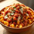 Fusilli met twee kazen