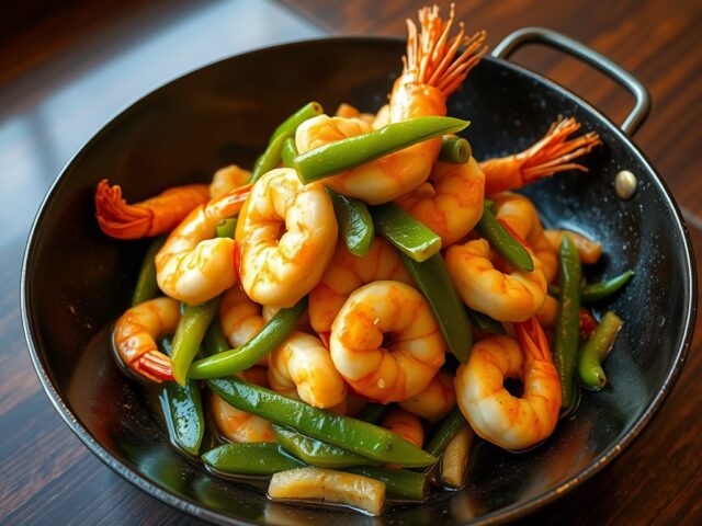 Gamba’s uit de wok