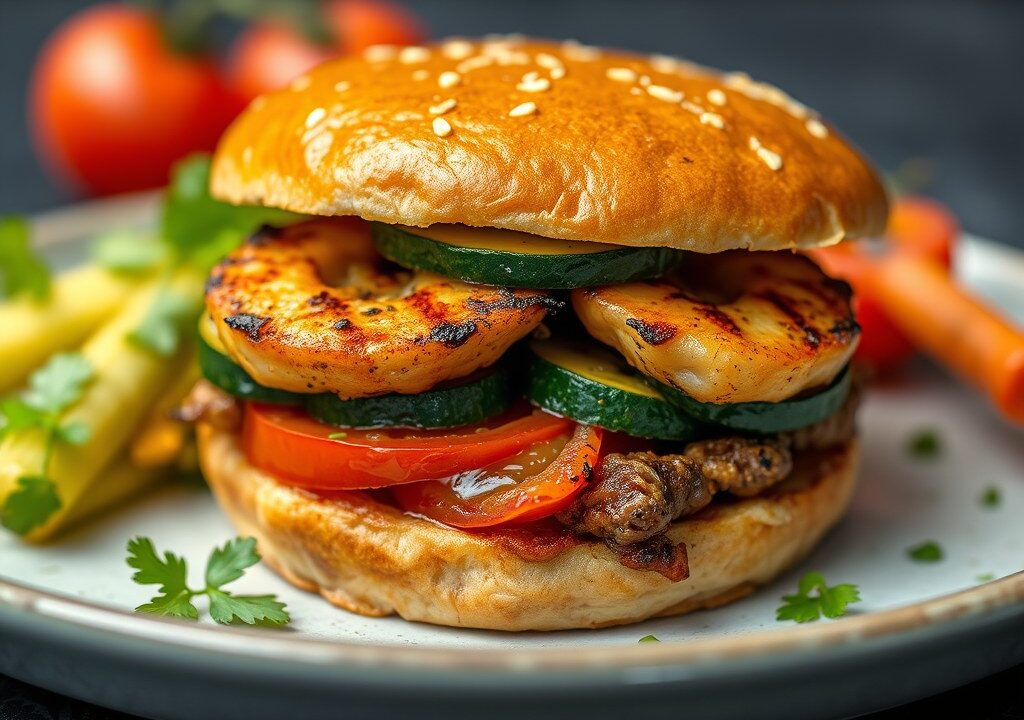 gambaburger — AI-gegenereerde illustratie