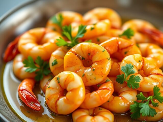 Gambas al ajillo garnaaltjes in hete knoflook olie