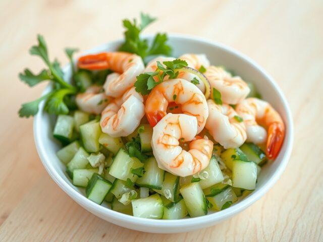 Garnalen salade