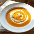Garnalenbisque met bieslook