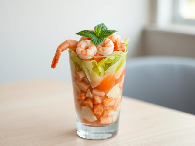 Garnalencocktail ‘net effe anders’