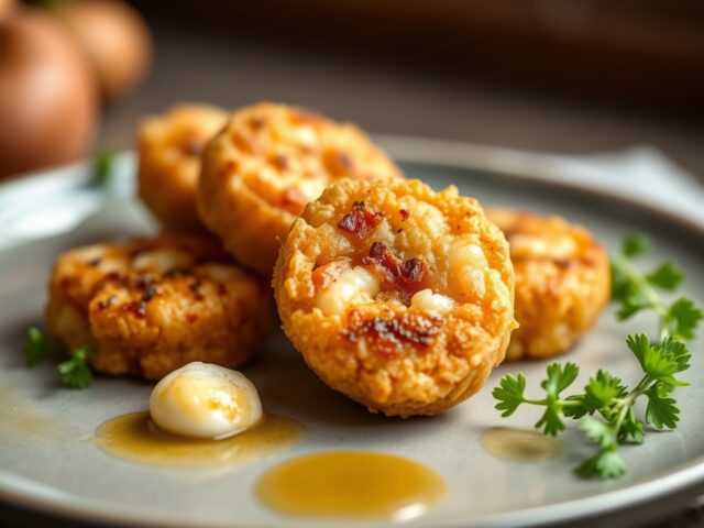 Garnalenkroketjes (16 kleine kroketjes)