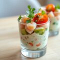 Garnalenmousse met avocado