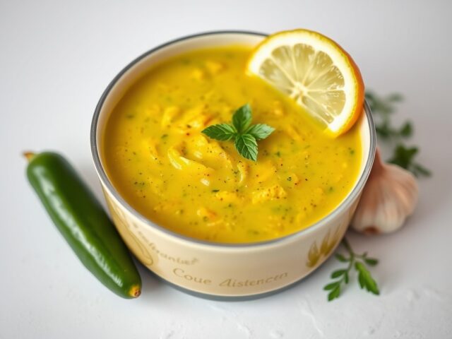 Gazpacho à la Martine — AI-gegenereerde illustratie