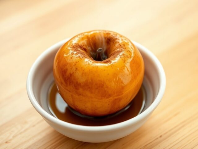 Gebakken appel