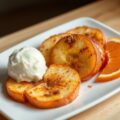 Gebakken appeltjes met ijs