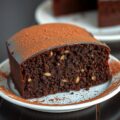 Gebakken chocolade-en quinoataart