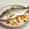 Gebakken forel met venkel en kappertjes