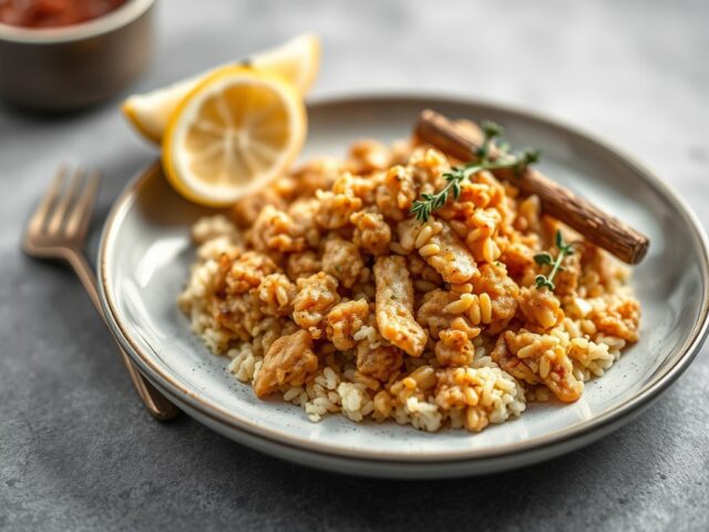 Gebakken griet met pistou-risotto en tuinbonen