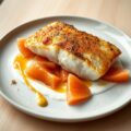 Gebakken Kabeljauw met Citrusvruchten (zie opm)