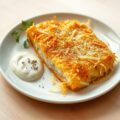 Gebakken kabeljauwfilet in een jasje