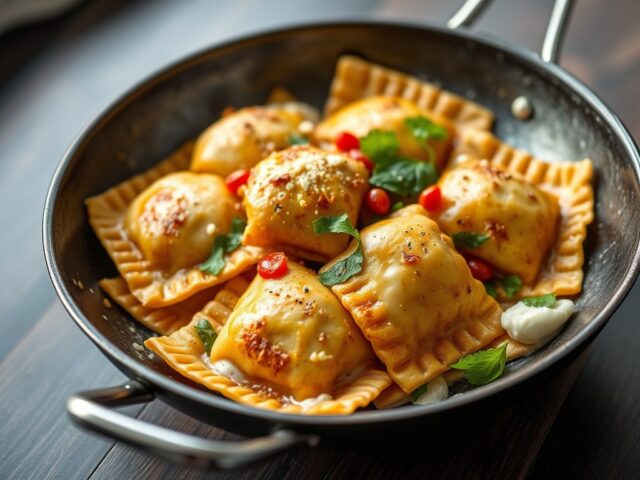 Gebakken Ravioli
