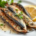 Gebakken sardines met kruiden