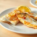 Gebakken schelvis met knoflook