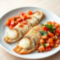 Gebakken Schol met Tomatensalsa