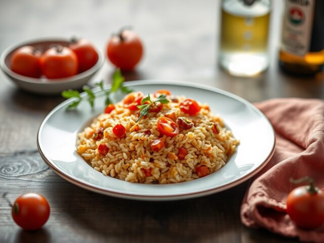 Gebakken Tomatenrisotto