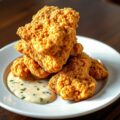 Gefrituurde Kip Kentucky Stijl met Vélouté Saus