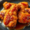 Gefrituurde Kip met Sinaasappel Saus