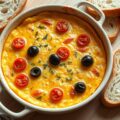 Gegratineerde Italiaanse omelet