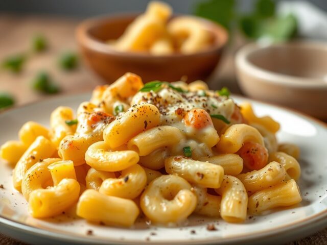 Gegratineerde Macaroni