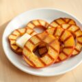 Gegrilde appelringen met kaneel