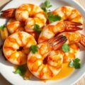 Gegrilde Garnalen met een Dressing van Hete Citrus
