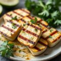 Gegrilde Halloumi (Griekse kaas)