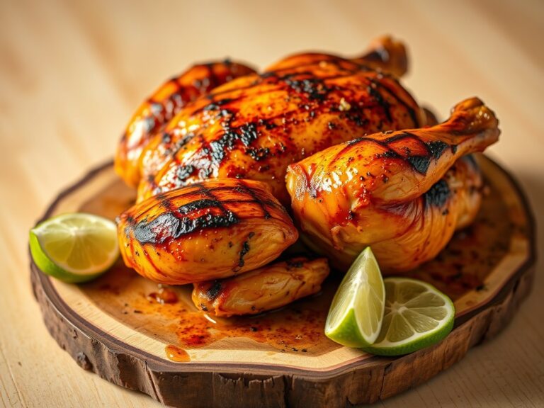 Gegrillde kip uit Peru