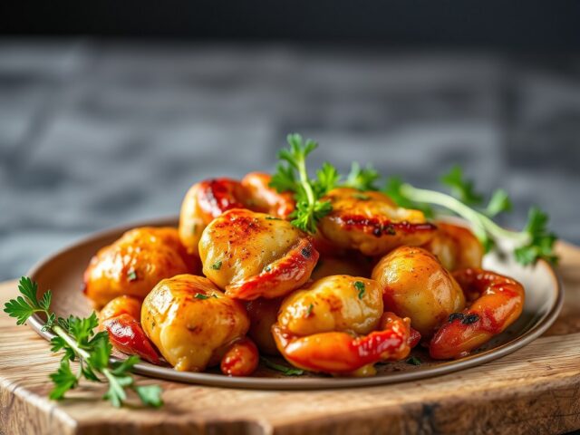 Gegrilleerde krabbetjes