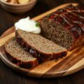 Gehaktbrood met zure room