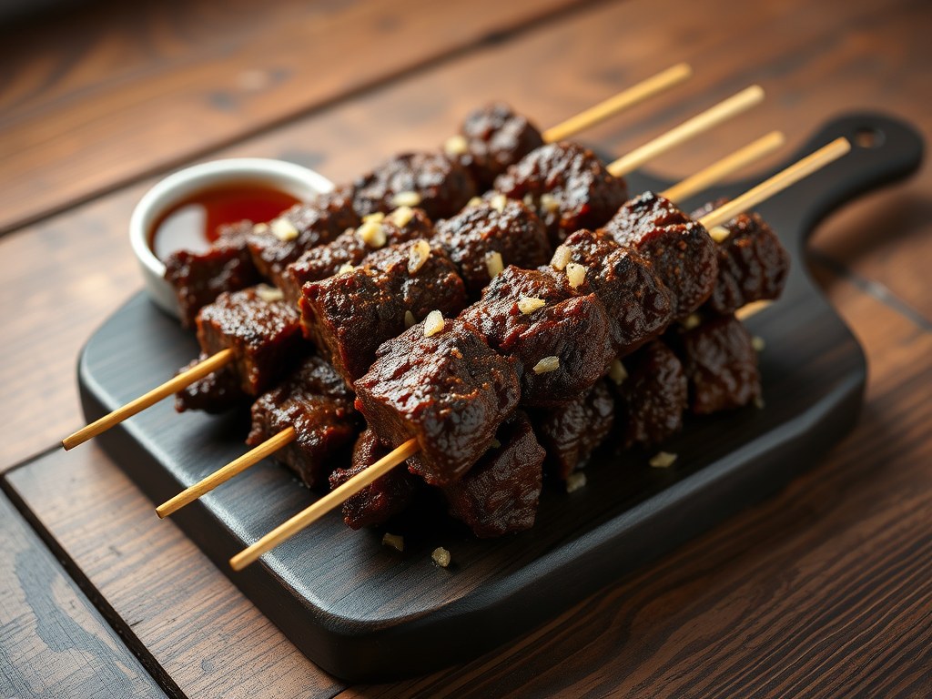 Gehaktsate, AI-gegenereerde illustratie