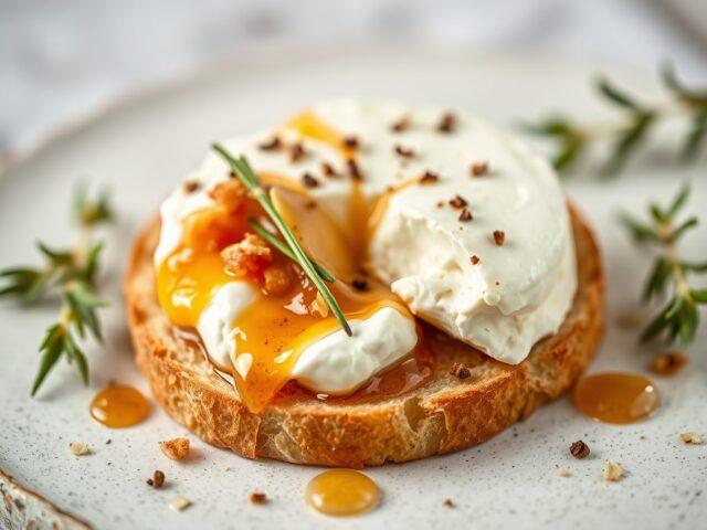 Geitenkaas met Truffel Amuse