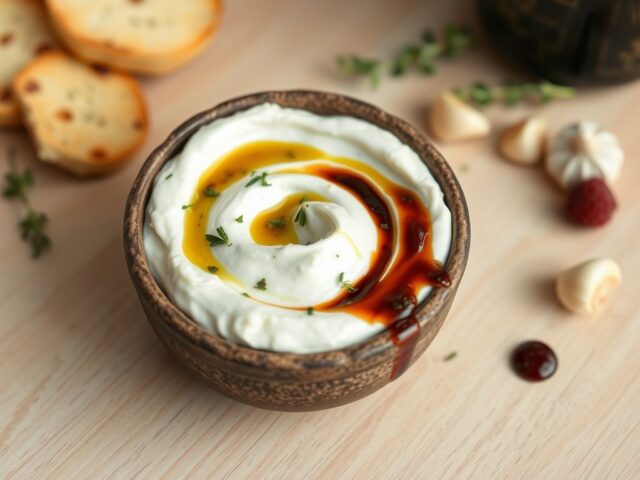 Geitenkaasdip