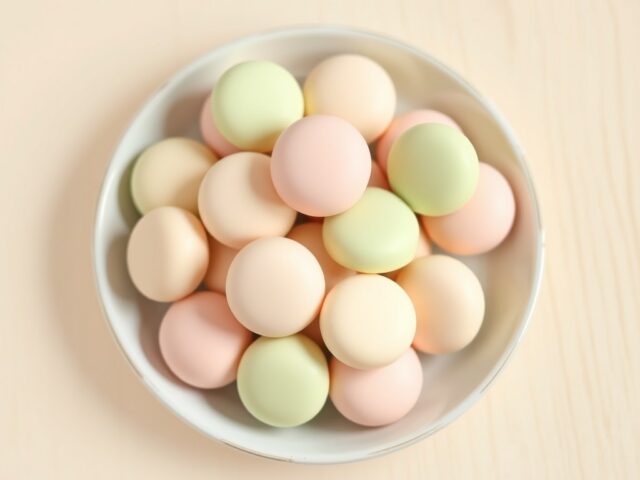 Gekleurde bonbons
