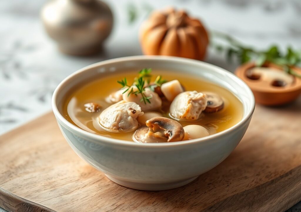 Gekroonde Consommé, AI-gegenereerde illustratie