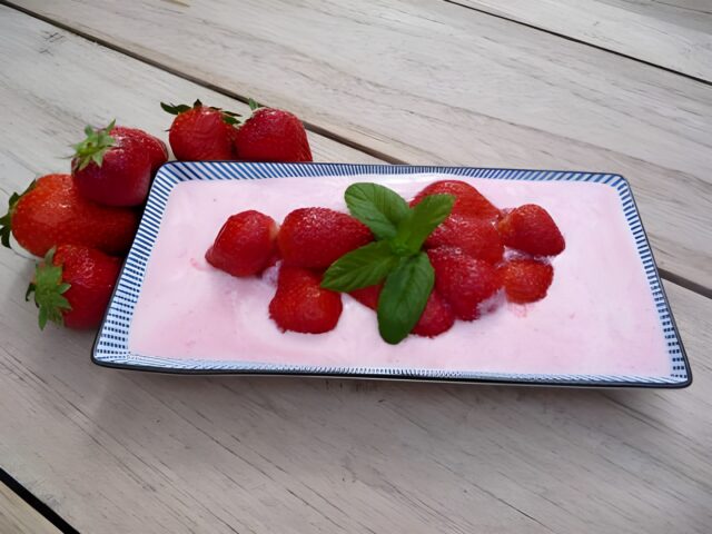 Gemarineerde Aardbeien Romanoff
